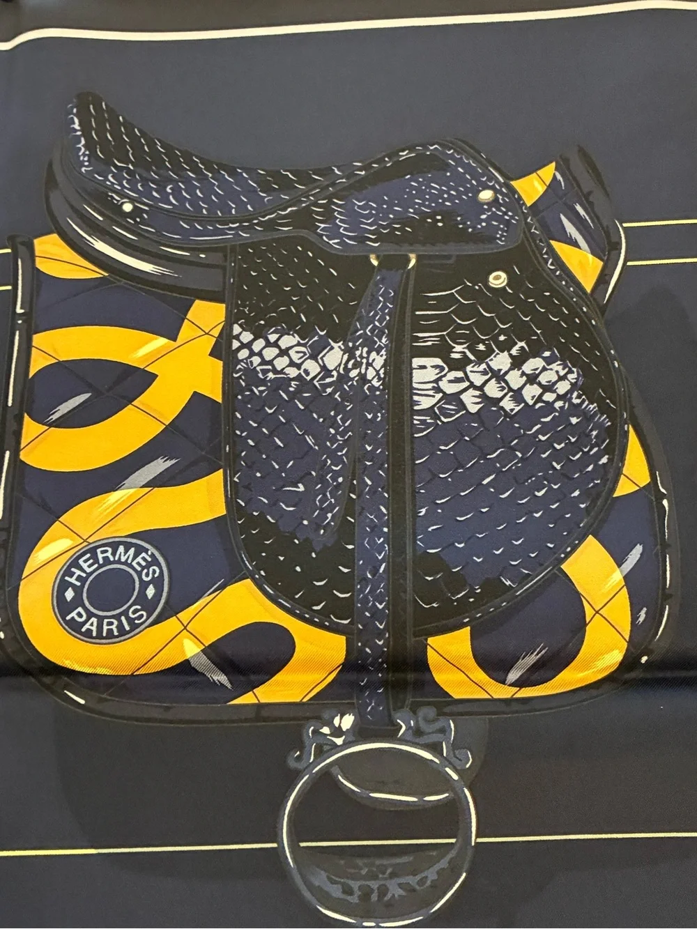 Hermès Tous  en Selle 90cm Silk by Daiske Nomura NWT Pristine